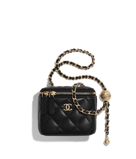 chanel maroquinerie|Chanel small purse with chain.